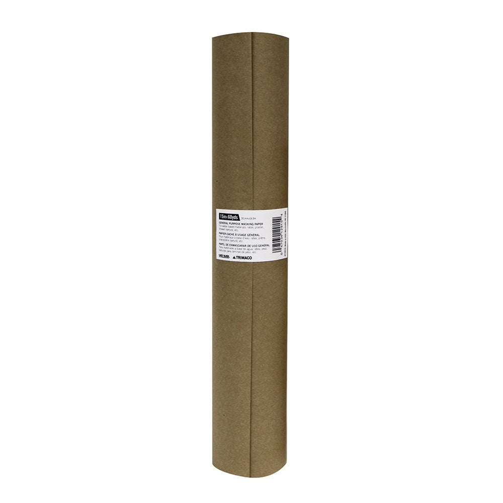 15-Inch X 180-Feet Brown General Purpose Masking Paper