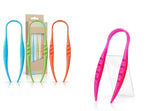 Pirv U Shape Plastic Tongue Cleaner/Scraper Fights Bad Breath & Oral Health Care Improved Taste Sense Multi Color For Kids,Child
