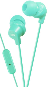 JVC in-Ear Headphones with Microphone (Teal), JVCHAFR15Z