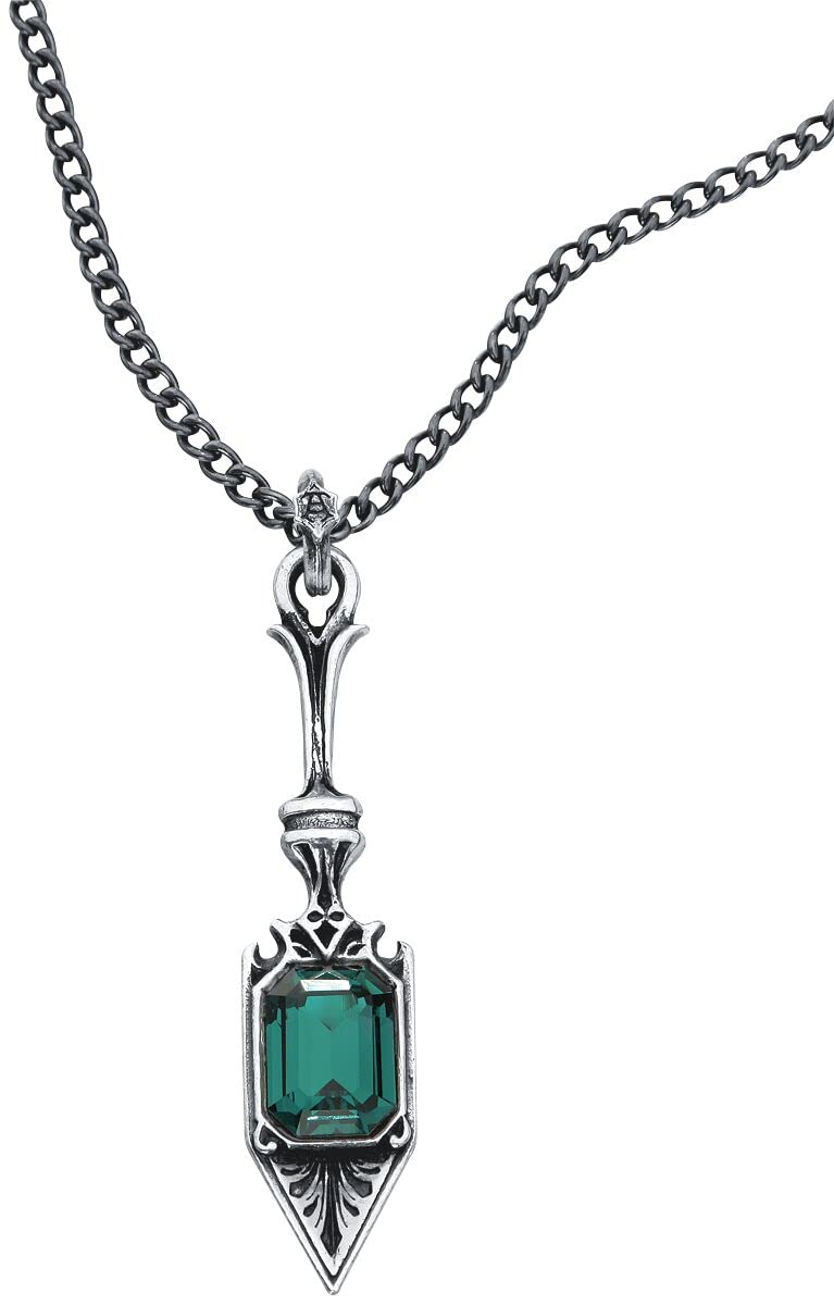 Alchemy Gothic Sucre Vert Absinthe Spoon Pendant W/Necklace [Jewelry] Alchem.