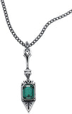 Alchemy Gothic Sucre Vert Absinthe Spoon Pendant W/Necklace [Jewelry] Alchem.