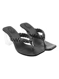 Shoetopia Women'S Flat Sandal (5 Uk) /Black,Black,5,B0BSCBM478