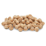 Wood Hole Plugs 5/16 inch, Pack of 50 Maple Button Top Wood Plugs for Screw Holes, by Woodpeckers