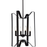 Living District Hoffman 4 Lights Pendant In Black