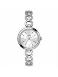Timex Classics Analog Watch For Women With Silver Round Dial & Silver Brass Bracelet Band Water Resistant Women'S Wrist Watches 