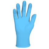 Kleenguard G10 Comfort Plus Blue Nitrile Gloves (54188), 4 Mil, Ambidextrous, Touchscreen Compatible, L (100 Gloves/Box)