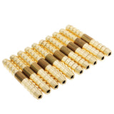LTWFITTING Brass Barb Hose Splicer Mender 1/8Inch Fitting Air Water Fuel Boat(Pack of 50)