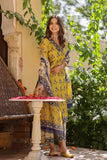 Anni Designer Women'S Rayon Blend Straight Printed Kurta With Pant & Dupatta (Uchiha Mustard-Vks04_L_Mustard_Large),Mustard,L,,,
