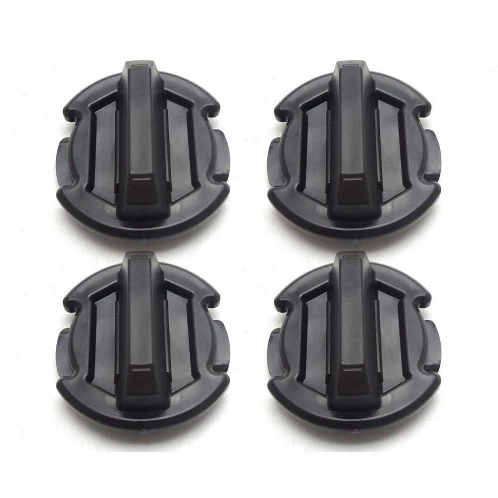 Bunker Indust 4 Pcs Twist Floor Drain Plug Trap Seal For 2014/2015/2016/2017/2018/2019 Polaris Rzr 1000 900 Xp Turbo General 841
