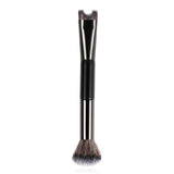 2 in 1 Nose Contour Brush, Dual-Ended U-Shaped Nose Sculpting & Blush Brush Precision Fluffy Contouring Brushes Perfect Defining