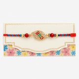 Store Indya Premium Designer Bro Rakhi For Brother Rakhi Thread, Rakhi Bracelet, Traditional Raksha Bandhan Gift For Bhaiya (1,Nylon,Multicolor