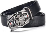 Niddleman 2882/ Trendy Unisex Artificial Leather Belt, Boys Belt For Casual Or Formal Classic Designs For Work & Business Casual