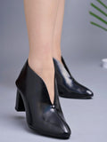 Shoetopia Pointed Toe Black Mary Janes Pumps For Women & Girls /Eu39,Black,6,B0DFVDMJKY