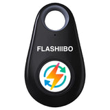 Flashiibo Fob v2 Black, NFC Tag Emulator, 5 Save Lots, Unlimited Rewrite, UID Regen
