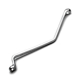 Capri Tools 11 mm Brake Bleeder Wrench, Angled Double Box End, Metric