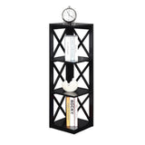 Convenience Concepts Oxford 3 Tier Corner Bookcase, Black