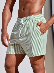 Toplot Regular Fit Stripe Printed Boxer Shorts For Men (Lining-Shorts-5129-Green-M),Green,,B0CJ4TG4HG