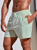 Toplot Regular Fit Stripe Printed Boxer Shorts For Men (Lining-Shorts-5129-Green-M),Green,,B0CJ4TG4HG