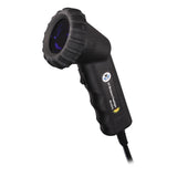 Mastercool 53312 UV Leak Detection Flashlight - 12V / 50W High-Intensity Light with 16 ft Cord and UV Safety Glasses - Used in L