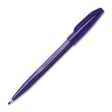 Pentel Sign Pen, Non Refillable, Water Based, Fiber Tip, Violet (S520V)