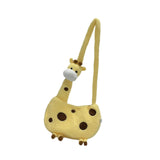 Velura Sydl Cartoon Giraffe Crossbody Bag For Women Girls Cute Giraffe Shape Plush Bag|1 Crossbody Bag|Clothing, Shoes & Accesso