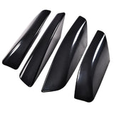 PIT66 Roof Rails Rack End Cover Shell Compatible with Toyota 4Runner N210 2003-2009 4PCS Black