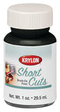 Krylon KSCB026 Short Cuts Brush-On Paint, 1-Ounce, Gloss Black