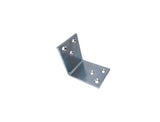 QCAA Heavy Duty Wider L Bracket 3.0mm(0.118) Thickness, 90 Degree, for Wooden Frame Bed Furniture Bookshelf, 60 x 60 x 40 x 3.0 