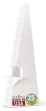 Lineco Self-Stick Cardboard Easel Backs 15 Inch, 25 Pack, for Photographs, Brochures, Posters, Sign, Artwork and Crafts, White, 