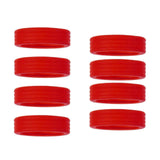 Club Bollywood8X Silicone Suitcase Wheel Covers Protector Portable Red|Travel | Luggage| Luggage|8 Luggage Wheel Covers