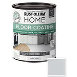 RustOleum 358874 Floor Coating Base Coat Pearl Gray Quart
