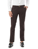 Fyltr Men'S Straight Fit Stretch Cotton Khaki Trousers - Soft Handfeel,Reindeer Brown,Reindeer Brown,32