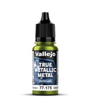 Vallejo - Amber Green Airbrush | True Metallic Metal TMM | Acrylic Colors for Painting Metal Effects on Fantasy, Historical, and
