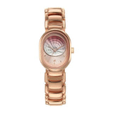 Fastrack Uptown Retreat Quartz Analog Rose Gold Dial Rose Gold Metal Strap Watch For Girls - Nt6274Wm01