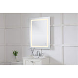 Elegant Decor Helios 36 X 27 Hardwired Led Bathroom Mirror With Touch Sensor