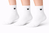 Royal Mart White Ankle Socks For Men & Women Cotton Unisex Ankle Socks | Breathable Casual & Sports Socks | Comfortable Cotton