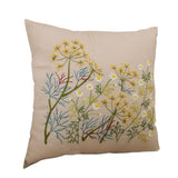 Ilsmysutra Diy Embroidery Kit Pillow Case Handmade For Beginners Chamomile |Crafts | Needlecrafts & Yarn | Embroidery & Cross St