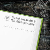 Custom SelfInking Teacher Stamps | 49 Designs | Fun Teacher Phrases | Grading Made Easy | Classroom, Teacher and Library Book S