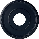 Ekena Millwork CM12BRMDF 12-1/2 x 3-7/8 x 3/4 Bradford Ceiling Medallion, Midnight Dream