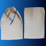 Pure Cotton Canvas Multipurpose Drawstring Bags Ideal For Shoes, Gym Sack Bags,Laundry, Grocery, Gifts, Vegetables & Storage |