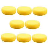 MINAOLULUS 8Pcs Yellow Craft Sponges for Painting Pottery Highly Absorbent Drawing Sponges Lightweight Durable Art Tools for DIY