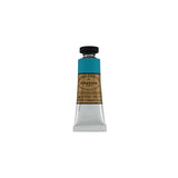 Charvin Extra Fine Professional Intense Turquoise Artist Oil Paint 20 ml - Triple-Milled for Smoothness, Rich Texture, Poppy Oil