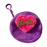 Merishopp 2Xplush Wallet Handbag Mini Wallet Pocket Bag Decoration Portable Zipper Purse Purple