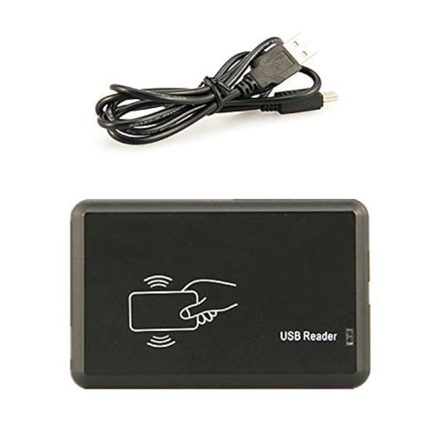 RFID Reader 125KHz Reader Reads Both 1326 Family Proximity Cards & EM4100 ID Card USB Reader Emulae Keyboard for Linux Android W