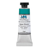 Michael Harding Professional Watercolors - 15ml Tubes (Aqua Green)