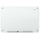 Quartet Infinity Glass Magnetic Marker Board, White, 24 x 18 Lot of 2