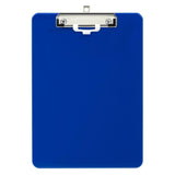 Deli Plastic Clipboard, Clipboards with Low Profile Clip, Standard A4 Letter Size Clipboard for Office, Nurses, Students, and Wo