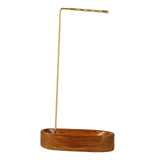 HEAVENGLOW Pen Holder Windchime Holder Wind Chime Stand for Desktop Chinese Brush Shelf Gold|Calligraphy Sets|Crafts