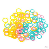 Ecomistiq 600Pcs Colorful Pp Knitting Stitch Markers Ring Knitters Tools | Notions & Tools | Crocheting & Knitting | Needlecraft