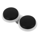 NUOBESTY Double Palette Cup with Lid for Oil Painting Professional Brush Cleaning Holder Portable Plastic Mixing Palette for Art